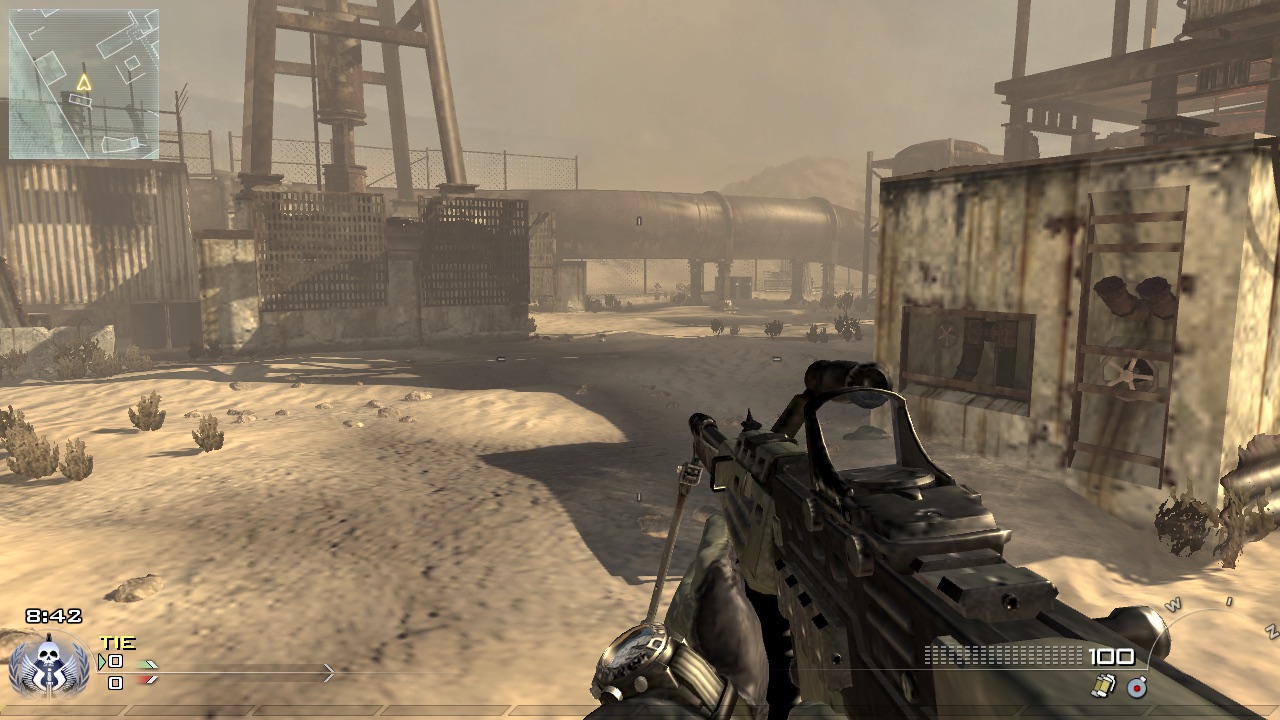 A multiplayer match on Rust